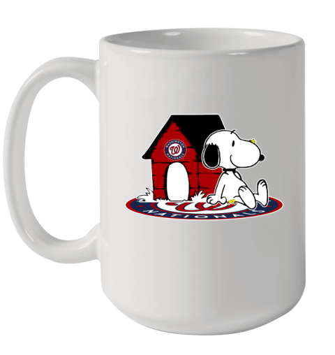 MLB Baseball Washington Nationals Snoopy The Peanuts Movie Shirt Ceramic Mug 15oz