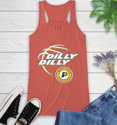 NBA Indiana Pacers Dilly Dilly Basketball Sports Racerback Tank 4