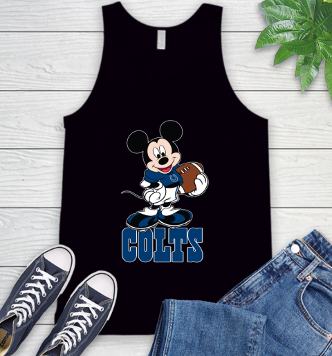 NFL Football Indianapolis Colts Cheerful Mickey Mouse Shirt Tank Top