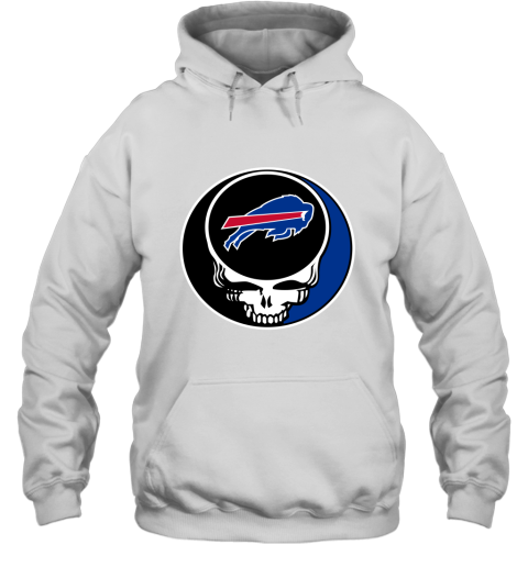 AVAILABLE Buffalo Bills Football Team Gray Blue 3D Hoodie