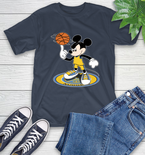 NBA Basketball Denver Nuggets Cheerful Mickey Disney Shirt T-Shirt 4