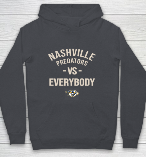 Nashville Predators Vs Everybody Youth Hoodie 5