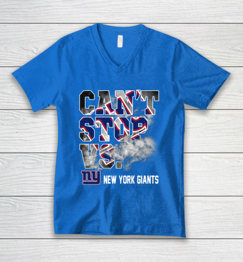 NFL New York Giants Can't Stop Vs V-Neck T-Shirt 5