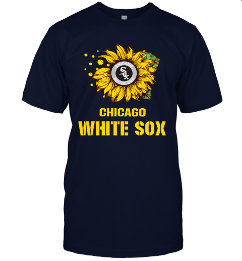 Chicago White Soxs Sunflower M Baseball Unisex Jersey Tee