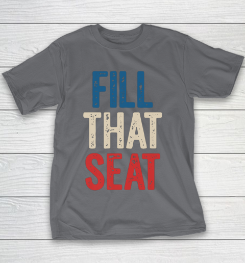 Fill That Seat Vintage North Carolina NC Fill The Seat Retro Youth T-Shirt 5