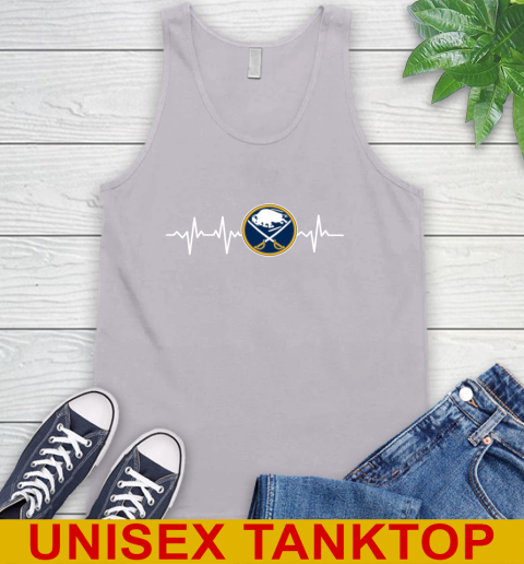 Buffalo Sabres NHL Hockey Heart Beat Shirt Tank Top 3