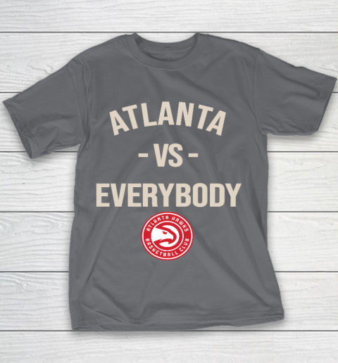 Atlanta Hawks Vs Everybody Youth T-Shirt 5