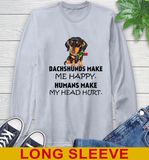 Dachshund make me happy 50