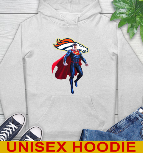 NFL Superman DC Sports Football Denver Broncos Hoodie