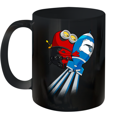 NBA Basketball Orlando Magic Deadpool Minion Marvel Shirt Ceramic Mug 11oz