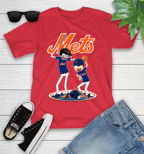 MLB New York Mets Rick And Morty Baseball 112