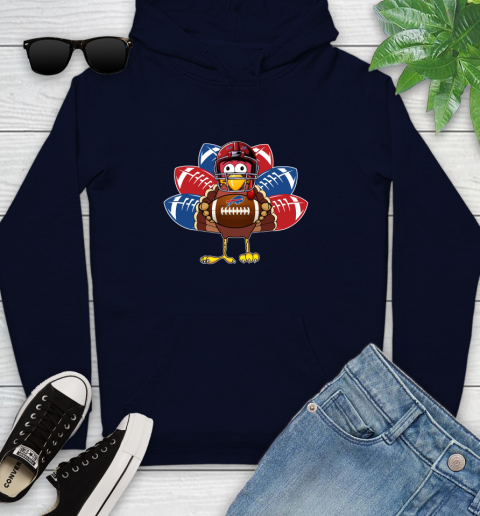 Buffalo Bills Turkey Thanksgiving Day Youth Hoodie 4