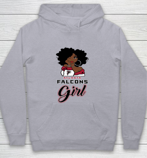 Atlanta Falcons Girl NFL Youth Hoodie 5