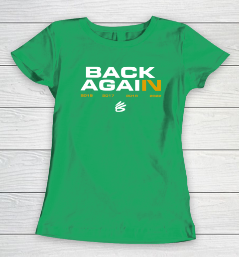 Steph Curry Back Again Women's T-Shirt 4