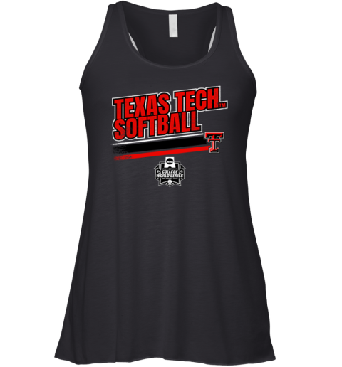 Texas Tech Softball 2025 Women's College World Series Racerback Tank