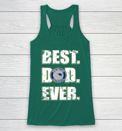 NFL New England Patriots Football Best Dad Ever Family Shirt Racerback Tank 5