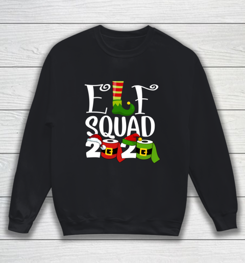 Elf Squad Quarantine Christmas 2020 Sweatshirt