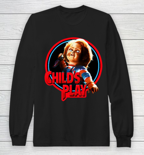 Chucky Tshirt Child's Play Horror Long Sleeve T-Shirt