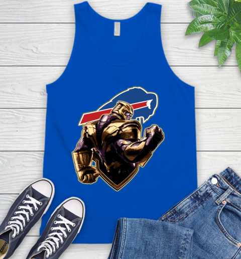 NFL Thanos Avengers Endgame Football Sports Buffalo Bills Tank Top 5