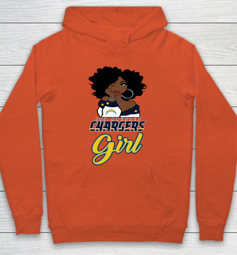 Los Angeles Chargers Girl NFL Hoodie 5