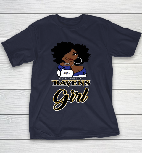 Baltimore Ravens Girl NFL Youth T-Shirt 4