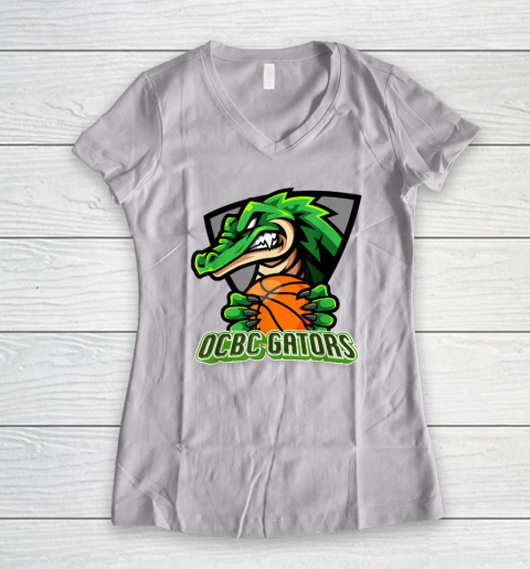 OCBC Gators Basketball Women's V-Neck T-Shirt
