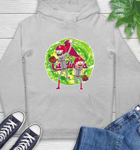 MLB St.Louis Cardinals Rick And Morty Baseball Sports Hoodie 6