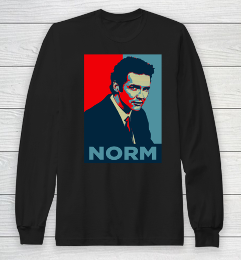 Norm Macdonald Political Long Sleeve T-Shirt