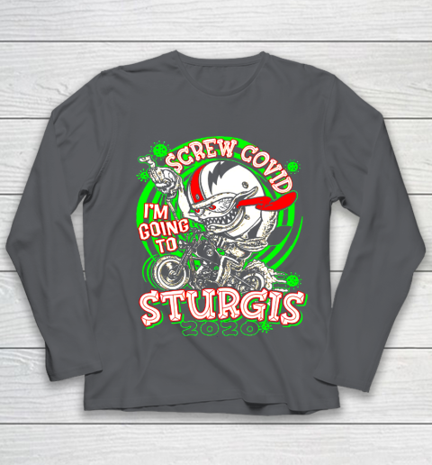 Screw Covid I'm Going to Sturgis 2020 Youth Long Sleeve 6