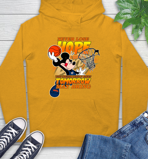 Oklahoma City Thunder NBA Basketball Mickey Disney Never Lose Hope Hoodie 2