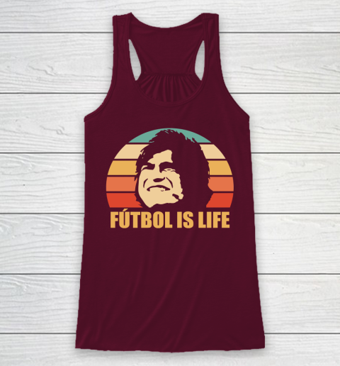 Futbol Is Life Shirt Racerback Tank 2