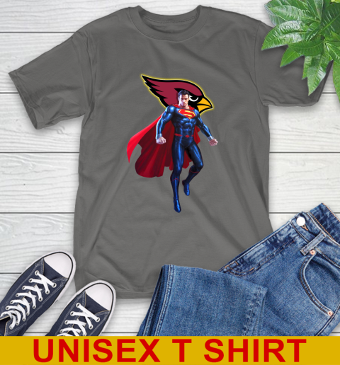 NFL Superman DC Sports Football Arizona Cardinals T-Shirt 8