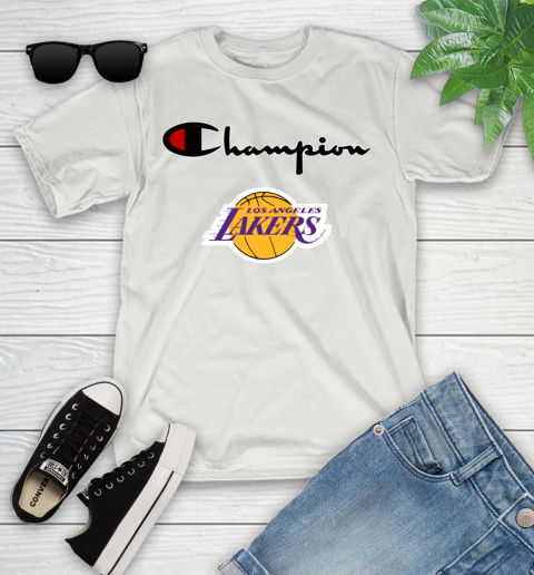 NBA Basketball Los Angeles Lakers Champion Shirt Youth T-Shirt 11