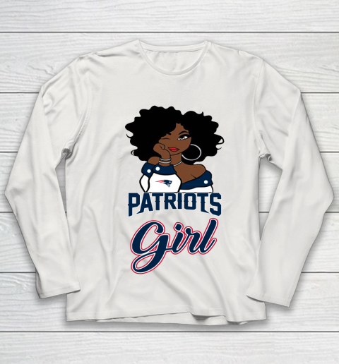 New England Patriots Girl NFL Youth Long Sleeve 11