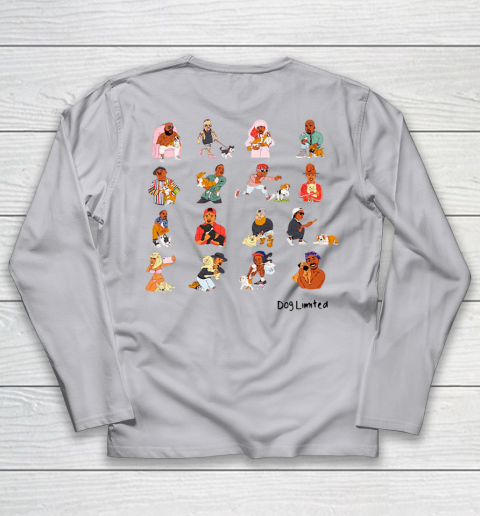 Rappers With Puppies Front and Back Youth Long Sleeve 11