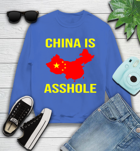 China is asshole shirt 119