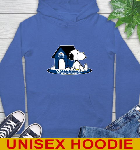 NHL Hockey Edmonton Oilers Snoopy The Peanuts Movie Shirt Hoodie 9