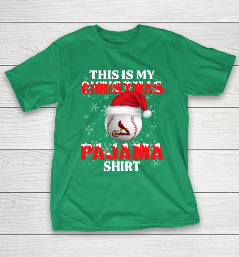 St.Louis Cardinals This Is My Christmas Pajama Shirt MLB T-Shirt 5