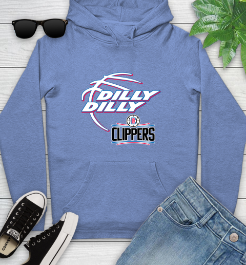 NBA Los Angeles Clippers Dilly Dilly Basketball Sports Youth Hoodie 12