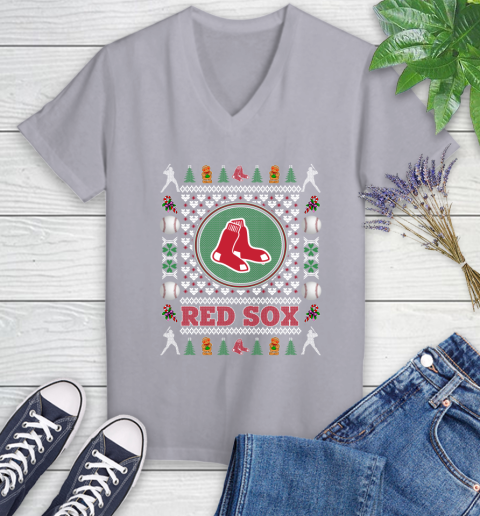 Boston Red Sox Merry Christmas MLB Baseball Loyal Fan Ugly Shirt 77