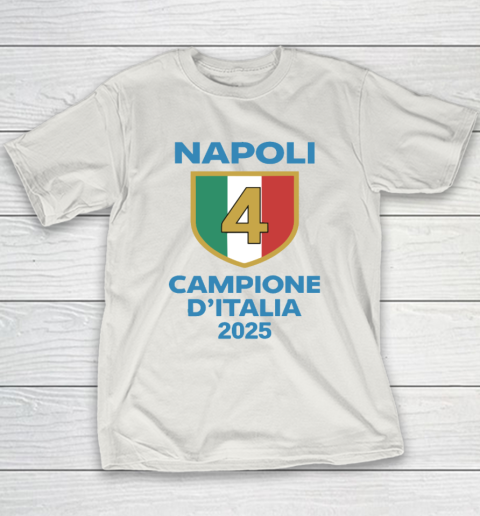 Napoli Campione D'Italia 2025 Youth T-Shirt 9