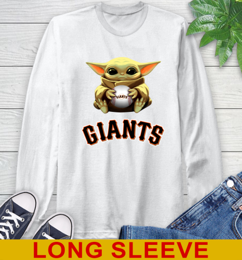 MLB Baseball San Francisco Giants Star Wars Baby Yoda Shirt 58