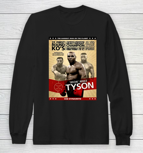 Mike tyson sales long sleeve shirt