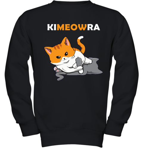 Jiu Jitsu Kimura Kimeowra Cats Youth Sweatshirt