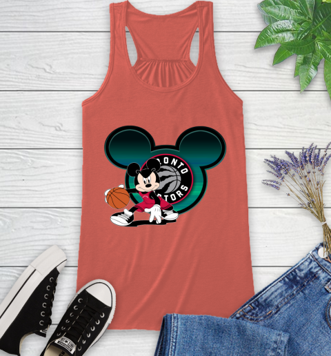 NBA Toronto Raptors Mickey Mouse Disney Basketball Racerback Tank 4
