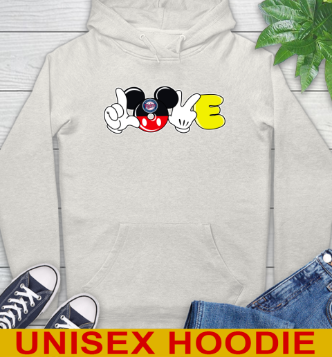 Minnesota Twins MLB Baseball Love Mickey Disney Sports Hoodie 12