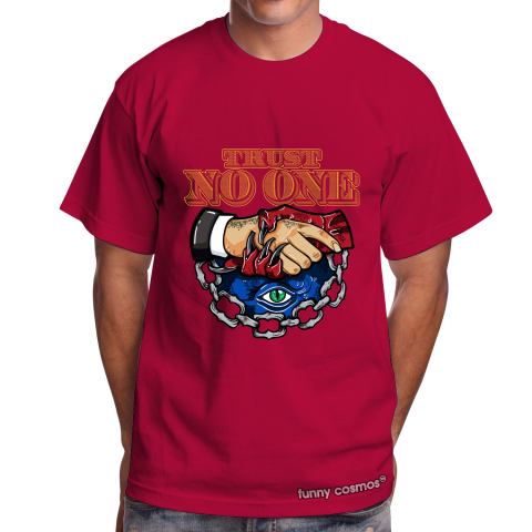 Air Jordan 1 Fearless Blue The Great Matching Sneaker Tshirt Trust No One Eye Red and Blue Jordan Tshirt