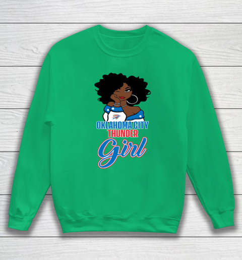 Oklahoma City Thunder Girl NBA Sweatshirt 6