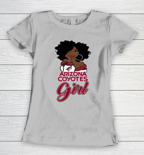 Arizona Coyotes Girl NHL Women's T-Shirt 6