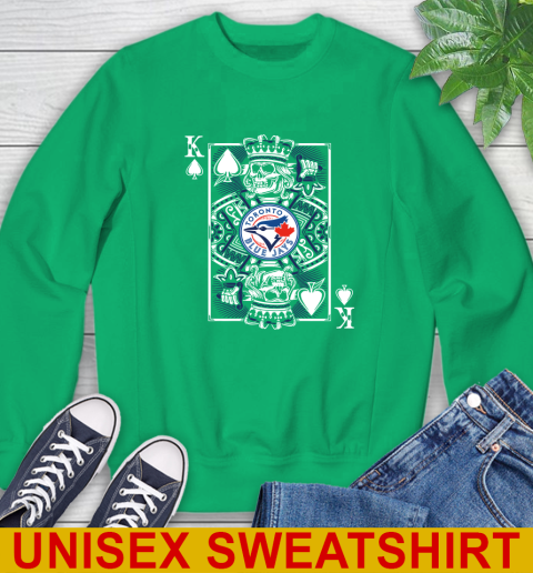 Toronto Blue Jays MLB Baseball The King Of Spades Death Cards Shirt Sweatshirt 8